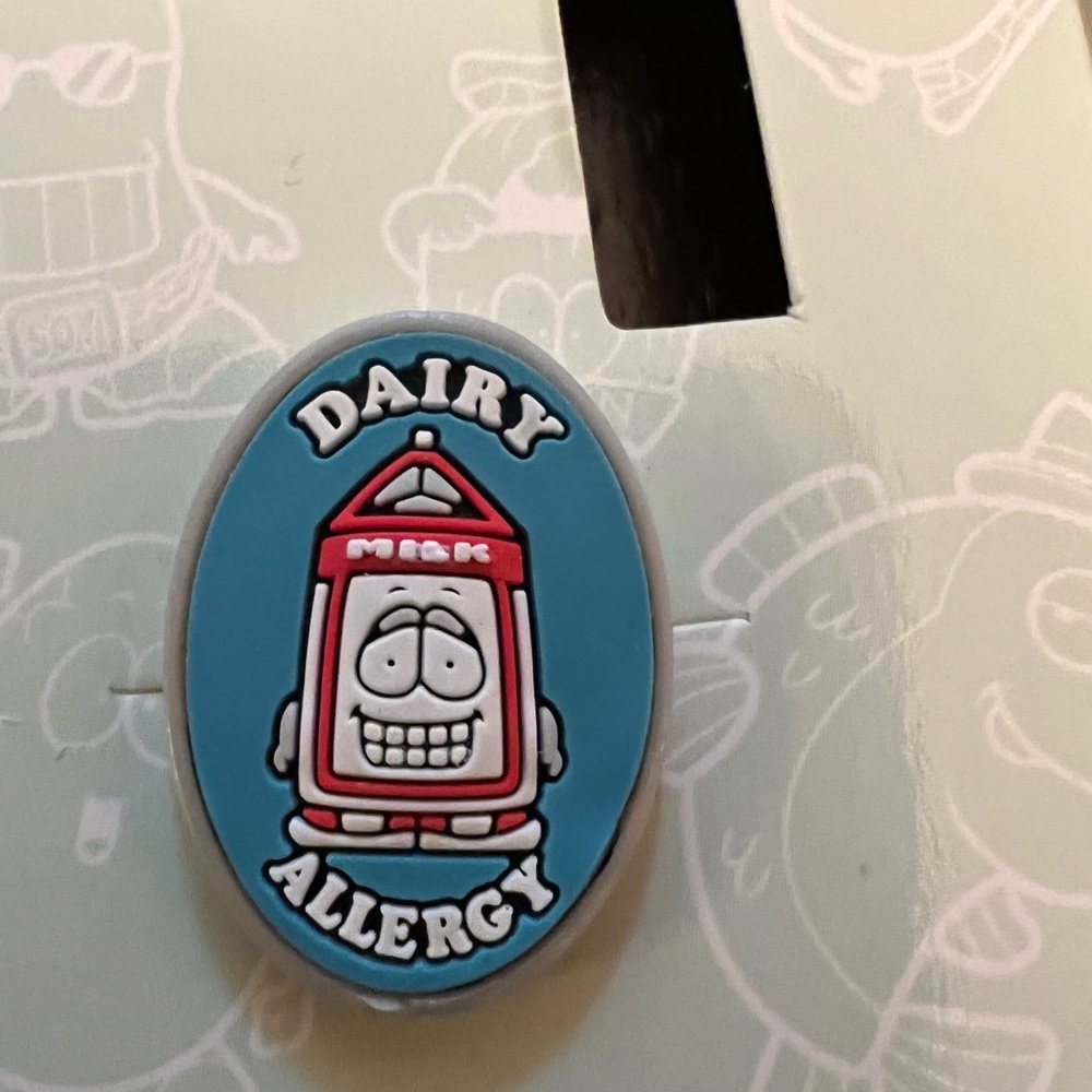 AllerMates dairy allergy charm